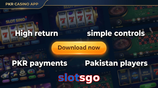 Main screen of Slotsgo gamedownload page for PK players